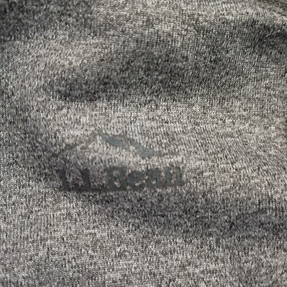 L.L.Bean Kids L 14-16 Hooded Sweatshirt Jacket Full-Zip Grey Front Pocket - Picture 3 of 13